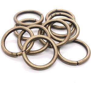 Ring Smooth Antique Brass 10 Pack 1-1/4" (3.2 cm) 1824-09