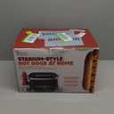 Kusini Hot Dog Steamer Machine With Bun Warmer, 24 Hot Dog & 12 Buns - Electric Food Steamer for Cooking Vegetables, Fish, & More - Unique Housewarming Gift Idea - Movie & Date Night Hosting Essential