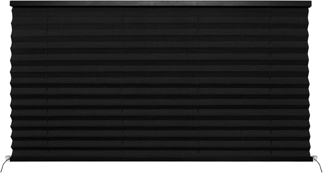 NOVINO RV Shades for Camper Window,RV Blinds Camper Blinds for Travel Trailers,Motorhome Pleated Window Shades-50 W x 24" L