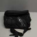 RealCool Lunch Bag, Insulated Lunch Box for Men Women, Double Deck Leakproof Soft Cooler Bag with Adjustable Strap, Reusable Lunchbox for Work, Travel, Camping (Black) 10.63"D x 8.66"W x 7.48"H