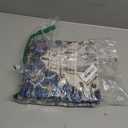 2x3 Washable Vintage Area Rug: Indoor Soft Entryway Rug with Non Slip Backing Water Resistant Carpet for Kitchen Bathroom Laundry Low Pile Door Mat Perfect for Homes with Cats & Dogs(2x3,Blue)