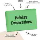 MESS Large Bin Labels for Storage Bins (50 6x4) Storage Bin Labels - Pantry Labels - Labels for Organizing - Removable Labels for Storage Bins Craft Organization - Moving Labels for Boxes (Green)