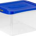Bankers Box Heavy Duty Plastic File Box with Hanging Rails, Letter/Legal, 1 Pack (0086205)