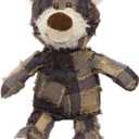 MAXBECK Dog Companion for Heavy Chewers-New Plush Robust Bear Dog Toy, Resistant Squeaky Dog Toys for Heavy Chewers, Tough Stuffed Plush Dog Toys for Aggressive Chewers