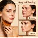Lymphatic Contour Face Brush for Drainage Sculpting, Soft Gentle Facial Cleansing Tool, Reduces Puffiness, for Sensitive Skin Daily Skincare Routine, Ergonomic Design, Travel Friendly (1PCS)