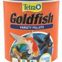 Tetra Goldfish Variety Pellets, Balanced Diet, 1.87 Ounce