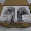 SOKCVSEA Candle Warmer Lamp - Candle Lamp Warmer with Timer Height Adjustable, Birthday Gifts for Women Mom, House Warming Gifts New Home Decor, Wax Melt Candle Warmer with 2 Bulbs 6-Black 2PC