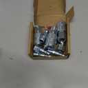 3/8 High Flow Air Hose Fittings Set, 3PCS 3/8 Body I/M Industrial Air Coupler and 6PCS 3/8 Body Air Plug with 3/8 Inch NPT Threads Size, 10PCS Air Compressor Accessories Quick Connect Set