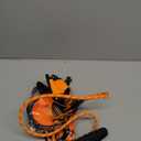 No Pull Dog Harness, Collar & Leash Set | Includes Dog Seat Belt, Collapsible Bowls & Poop Bag Dispenser. Ideal for Training, Walking, Hiking. Fits Small to Large Dogs (Orange-S)