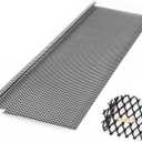 Blulu 25 Pcs Lock in Gutter Guard 6 Inch x 75 ft Stainless Steel Micro Mesh Leaf Gutter Screens Protection Covers Fit 4", 5" and 6" K Style