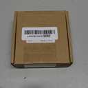 4-Pack 1 Inch Small Tiny Shopping Cart Wheel Swivel Caster Wheels Soft Rubber TPE M6x 15mm Mini Threaded Stem Caster Wheel, 33lb/15kg Load Capacity