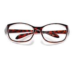 HJSTES Safety Glasses for Women Anti Fog Nurse Safety Goggles Clear Frame Blue Light Protective Glasses