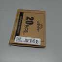 ADIIL 20 PCS Q Hanger Hooks with Safety Buckle, Windproof Screw Hooks for Hanging Outdoor String Lights, Plants, Christmas Patio Lights, 2.2 Inches, White