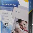 Optiazure Thermal Laminating Pouches 9"x11.5" Inches, 3mil 300Pack, Clear, Letter Size
