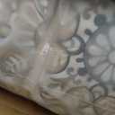 Levtex Home Addie King Quilt Set, Floral, 100% Cotton, White, Teal, Blush, Grey