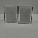 Silver Floating Frame8×10'' set of 2 For Picture 7x9, 6x8, 5x7, Classy Gift metal floating frame 5x7'' Tabletop Shelf Photo frames for Christmas, Home Wedding Party and Office Décor