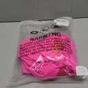 Girls Swimsuit Criss Cross One Piece Swimsuits Wrap Tie Back Sheer Mesh Bathing Suit with Gold Metal Swimwear 9-16Y (13-14 Years, Hot Pink)