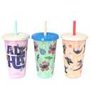 Zak! Stitch Live Action Color Change Plastic Tumbler