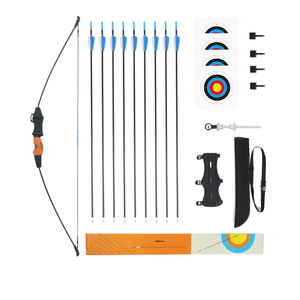 40" Youth Bow and Arrow Set for Kids 8-12 & Teens - Ambidextrous Recurve Archery Gear with Safety Arrows - Toys for Ages 8-13, Backyard Games Gift for Beginner Archers