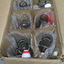 4 Pack [1 Liter / 33 fl. oz.] Swing Top Glass Bottles w/Airtight Stopper Lids Flip Top Brewing Bottle for Fermentation, Kombucha, Mead, Vinegar, Beer, Kefir, With 4 Extra Seals & 2 Pourers