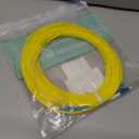 Fibergaga-30M(98ft) OS2 SC to LC Fiber Patch Cable Single Mode, Simplex, Length Option: 0.5M(1.6ft)-100m(328ft) 9/125m 2.0mm Diameter Fiber Optic Cords,LSZH, OS1/OS2 Compatible