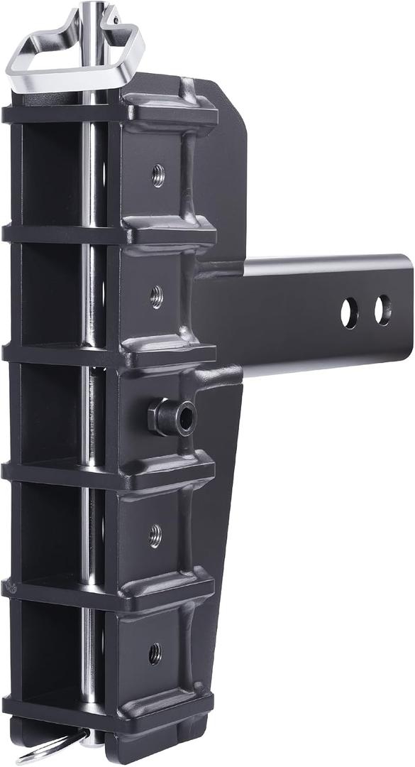 Adjustable Channel Mount, 6-7/16" Drop, 6-5/8" Rise (2" Receiver)