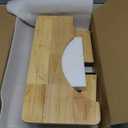 Yose Toilet Stool Foldable, 7 Inch Poop Stool for Bathroom, Toilet Stool Squat Adult, Thickened Bamboo Potty Stool with 400lb Support & Non-Slip Pads, for Better Bowel Health (Wood)