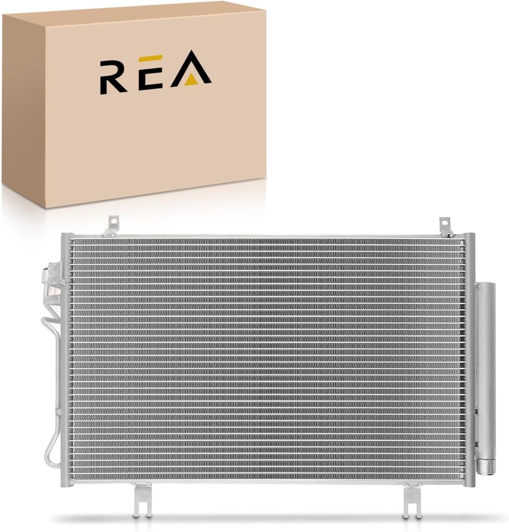 Air Conditioning A/C Condenser Compatible with Mazda 3 2014-2018 2.0L 2.5L, 6 2014-2021 2.5L, Replace# 4243, GHR161480A