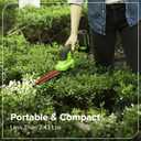 Greenworks 24V Cordless Shear Shrubber, 1.5Ah USB Battery and Charger Included