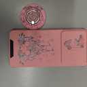 Buleens for Samsung Galaxy A16 5G Phone Case - with Ring Stand & Camera Cover Aesthetic Cute Designed for Women Girls Girly Kawaii Castle Flowers for Samsung A16 5G Cases Compatible with Magsafe