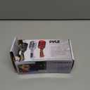 Pyle Classic Retro Dynamic Vocal Microphone - Old Vintage Style Unidirectional Cardioid Mic with XLR Cable - Universal Stand Compatible - Live Performance, In Studio Recording, Black