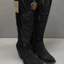 Ariat womens Laramie Stretchfit Western Boot (11, Distressed Black Suede)