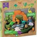 Craft-tastic Dino Garden — DIY Nature Craft Kit — Outdoor and Indoor Grow and Play — Comes with Dinosaurs, Seeds, and Garden Decorations — for Ages 4+ with Help