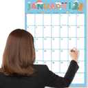 SUNEE Wall Calendar 2026 Large 22.75"x15.5", 21 Month from October 2025 to June 2027, Vertical Extra Large Monthly Calendar 2026 for Wall, Cute