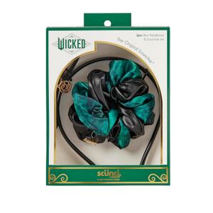 Wicked Bow Headband & Twist scrunchie set - hair accessories - hair accessories for girls - gifts for her - Scunci by Conair -2PK