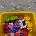 Dinosaur Building Blocks Toys, Animal Train Building Set with Storage Box, 5PCS Dinosaur Montessori Toys Birthday Gift for Animal Loving Preschoolers for Kids Toddlers Boy Girls Age 3 4 5 6