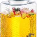 1 Pack 5 Gallon Glass Water Drink Dispenser for Parties