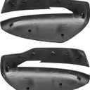 Gloss Black Side Mirror Cover Cap Fits For 2014-2020 Nissan Rogue 2015-2024 Nissan Murano Replace 963744BA0A,963734BA0A