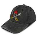 Dreamkitten Good Vibes Embroidered Baseball Cap for Men Women (Black)