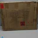 Yusong Farmhouse Night Stand with Gun Drawer & Invisible Lock, 25" Tall Bedside Table with Charging Station, End Table with Open Shelf for Bedroom Room (White-Brown)