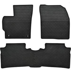 Car Floor Mats Custom Fit for Toyota Prius 2015 2014 2013 2012 2011 2010 Odorless Washable Heavy Duty Rubber (All Weather) Floor Liners Set Black