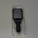 LISEN Retractable Car Charger, Birthday Gifts for Men Tech Gadgets 2026, 69W Cars Adapter USB C Fast Charger for iPhone 17, Car Accessories for Men Women Drivers, for iPhone 17 Pro Max Air 16 15 14 13 (Grey)