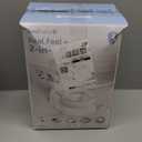 Real Feel 2-in-1 Potty with Wipes Storage, Flushing Sounds & Disposable Liners - Realistic Toilet - Easy to Clean & Assemble - Jool Baby (Sage)