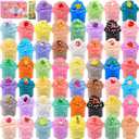 54 Pack Mini Butter Slime Kit for Girls Boys, Scented Fruit Slime Party Favors, Soft and Non-Sticky, Stress Relief Putty Toys for KidsEducational Slime Toys