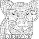 Mood Enhancing Coloring Book Vol 3: Teen Slang Edition (Please Color While High: Mood Enhancing Coloring Book)