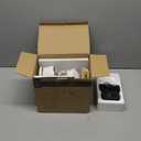 KPCB Tech Sewing Machine for Beginners [Full Set] with Finger Guard and Fabric Bundles - Mini Sewing Machine with Sewing Kits, Foot Pedal, US Adapter and Extension Table (White)