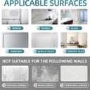 Antimbee 10 Pack Reusable Suction Hooks, Removable Small Suction Cups for Shower, Bathroom, Glass, Door, Windows, Kitchen - Up to 11 lbs on Smooth Surface (Transparent Gray)