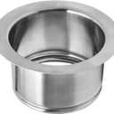 Extended Garbage Disposal Flange, Deep Kitchen Sink Flange for Disposers That Use A 3 Bolt Mount, Fit 3-1/2 Inch Standard Sink Drain Hole