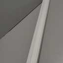 BlindsAvenue Cellular Honeycomb Cordless Shade, 9/16" Single Cell, Light Filtering, White, Size: 35" W x 72" H