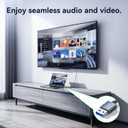 USB 3.0 to HDMI Cable 5Ft, 1080P@60Hz 5Gbps USB to HDMI Adpter High Speed for Connecting Laptop/PC/PS5/Xbox/Switch to TV/Monitor/Projector, Screen Mirroring and Display Extension